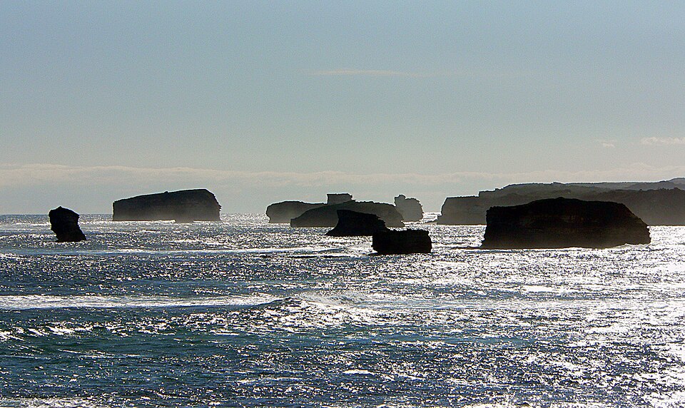 Bay of Martyrs Peterborough — coastal stacks