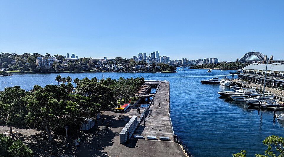 Callan Park — Rozelle harbour views