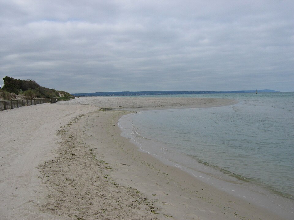 Carrum dog beach — coastal views