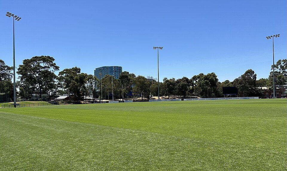 North Melbourne — sports oval and park
