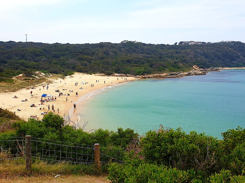 Congwong Beach — Botany Bay sand and water