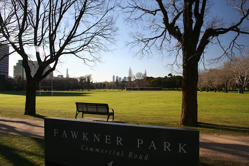 Fawkner Park — South Yarra area