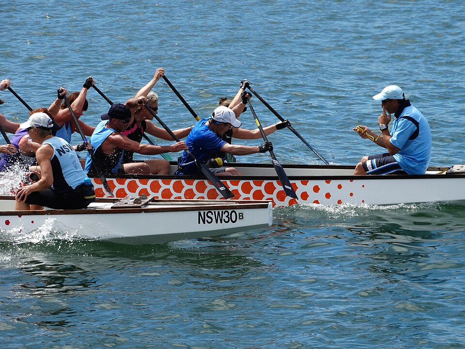 Glebe Foreshore — harbour rowers