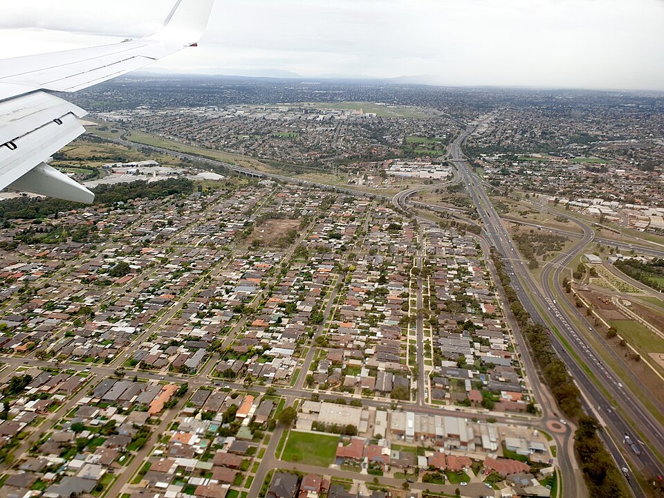 Keilor Park — aerial view