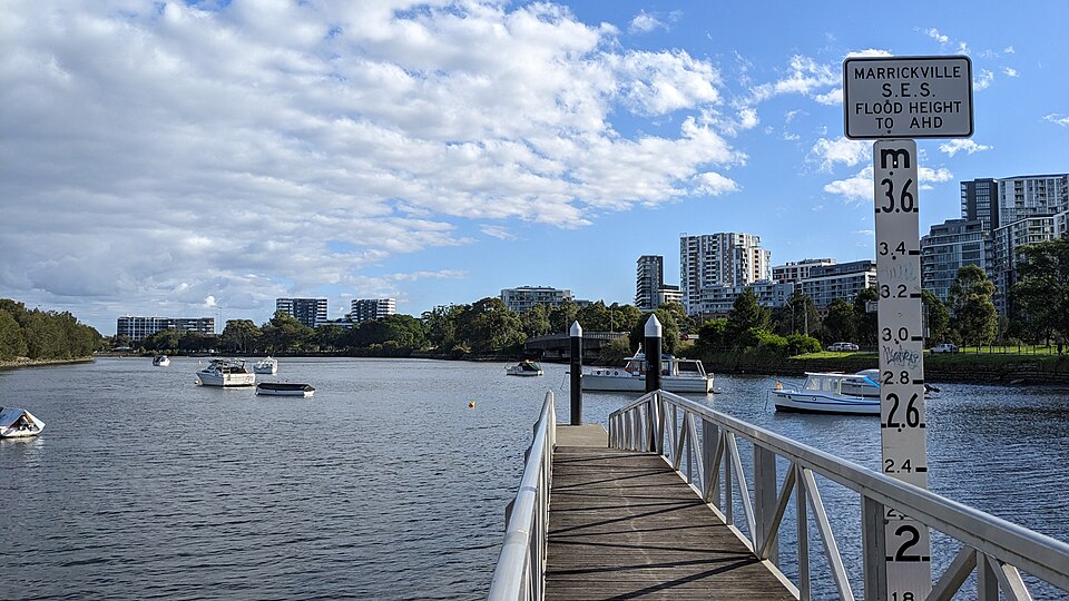 Inner West shared path — GreenWay style corridor