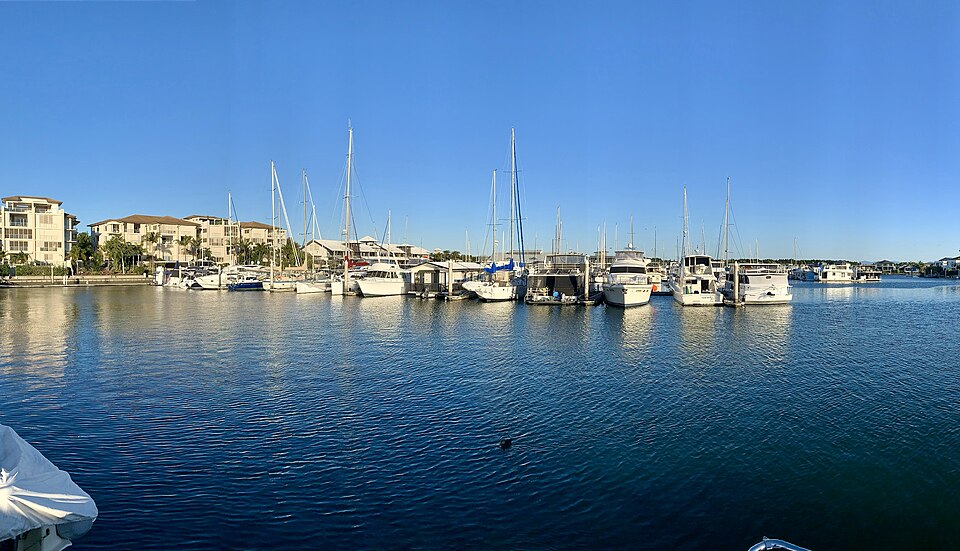 Hope Island area — marina-side open space