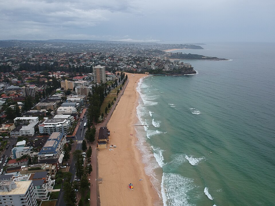 Manly — 2020 beach and lagoon area
