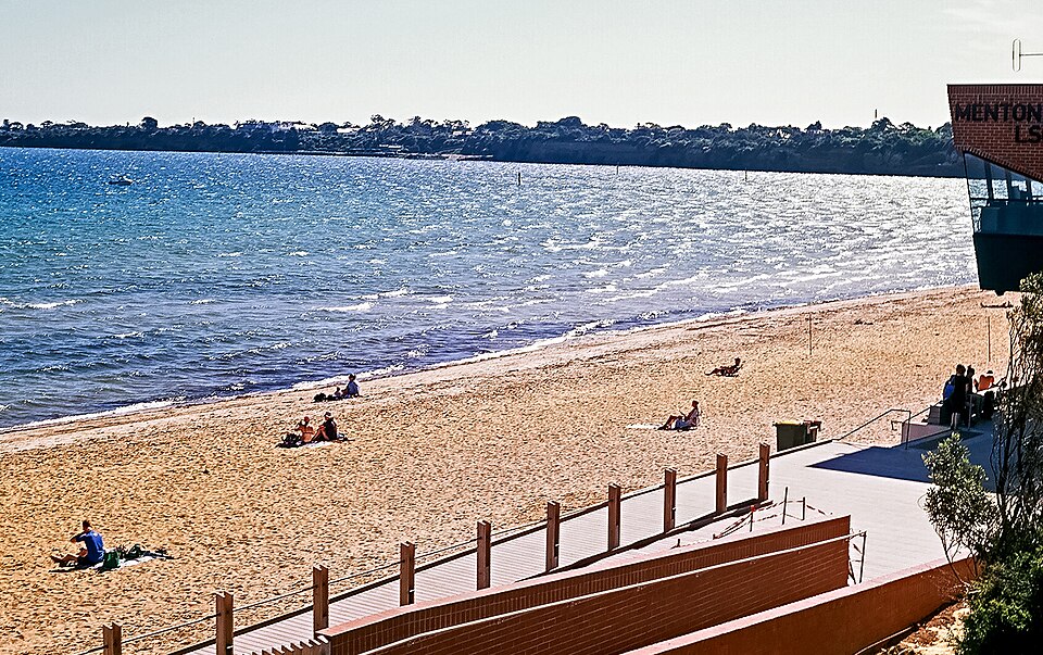 Mentone dog beach — coastal views