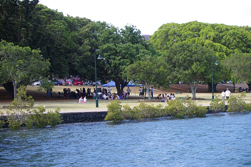 New Farm Park — Brisbane River frontage