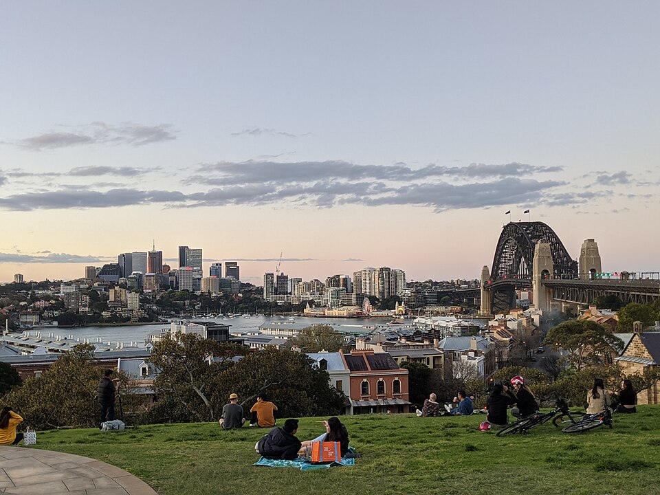 Observatory Hill — harbour views