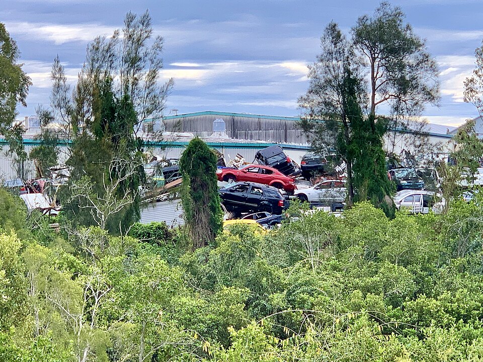 Oxley Creek Common — across the creek