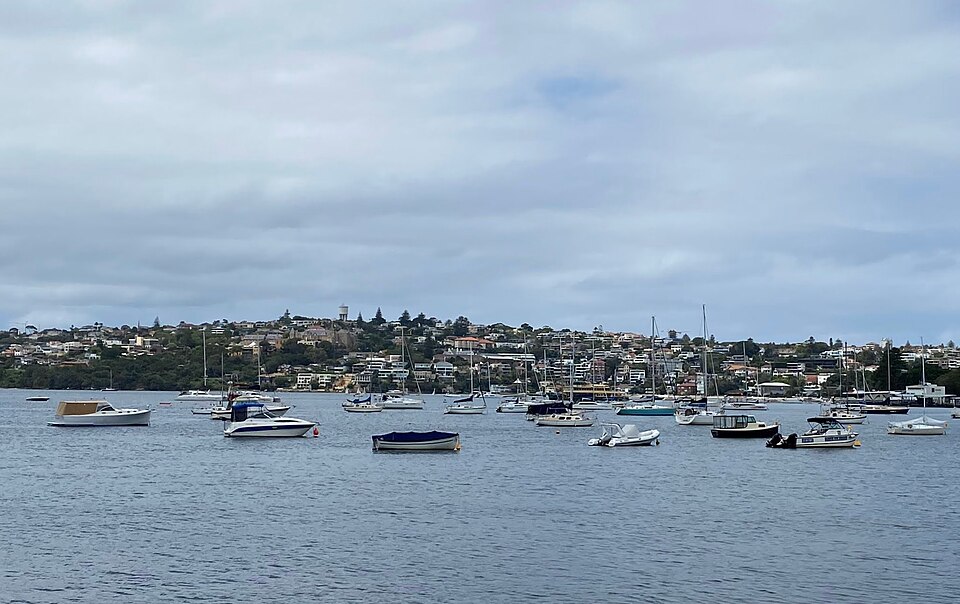 Rose Bay — harbour water and foreshore