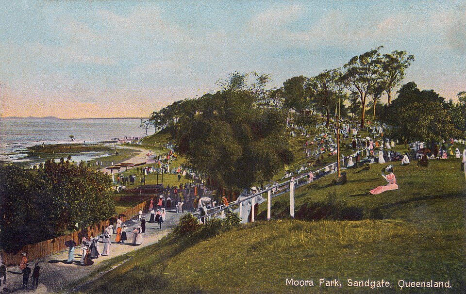 Moora Park Sandgate — bay foreshore