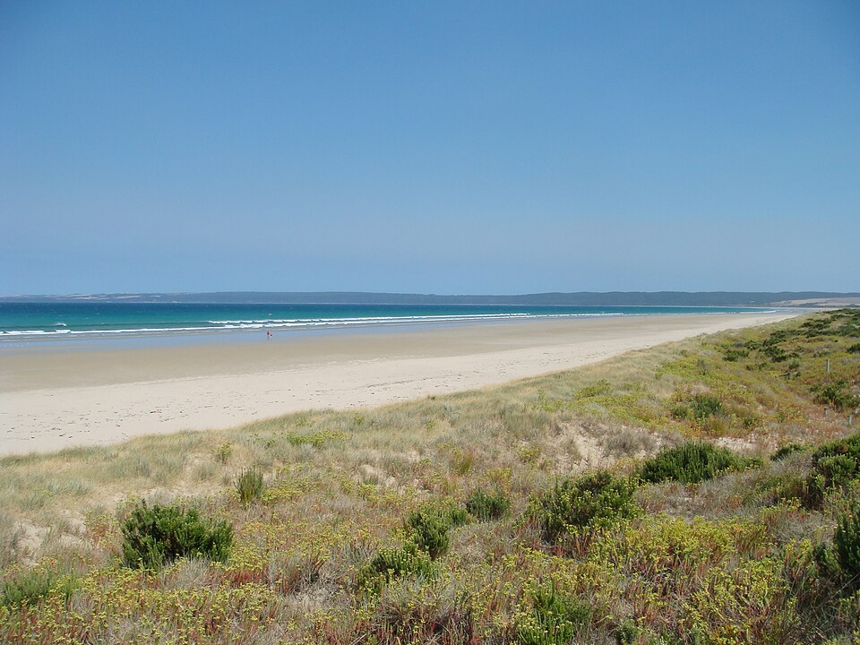 Sandy Point Beach — coastal walk