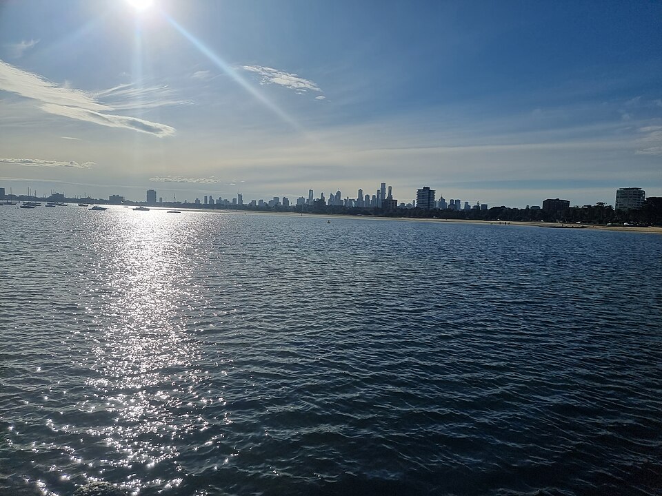 St Kilda Beach — Port Phillip views