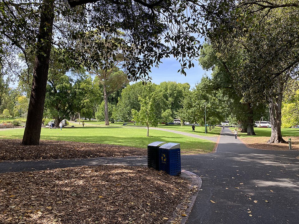 Treasury Gardens — East Melbourne area