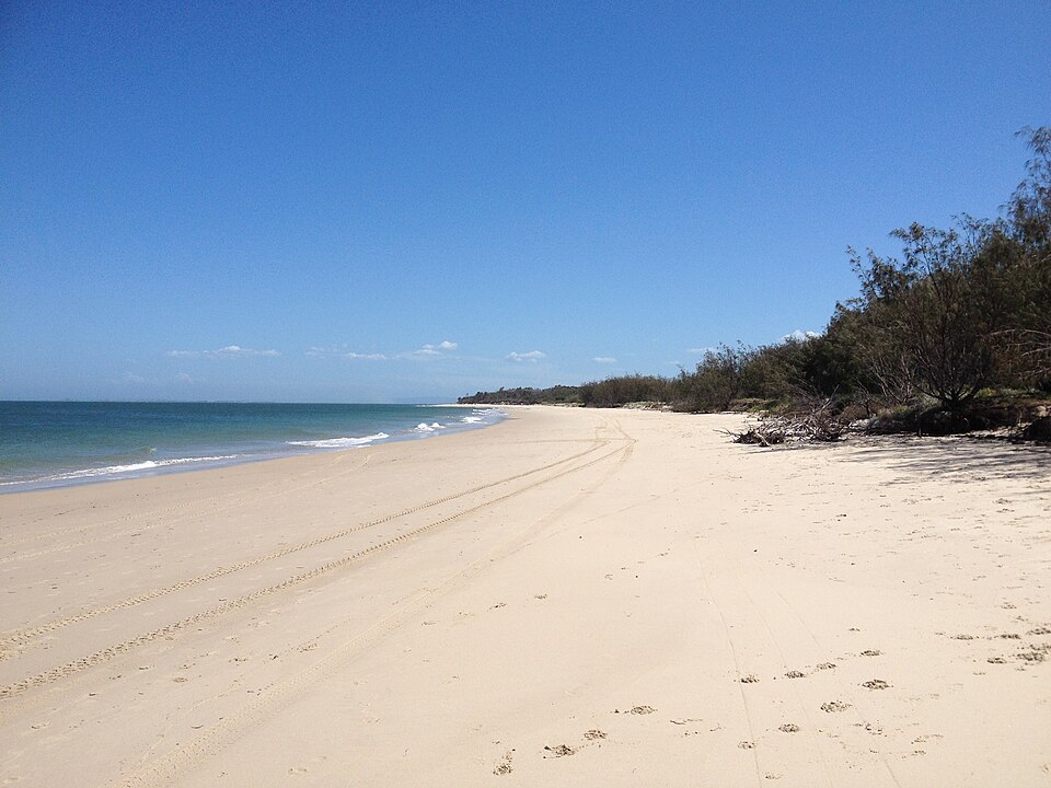 Woorim Beach Bribie Island — sandy shore