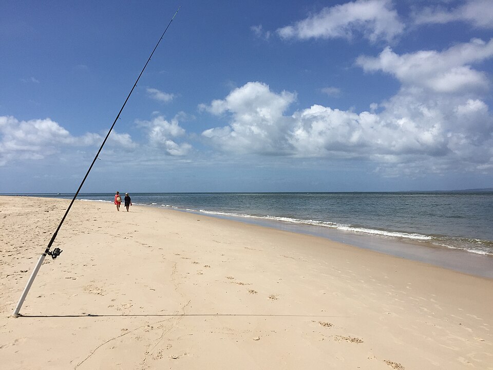 Woorim Beach south — open sand and surf